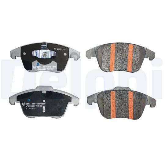 LP5084EV - Brake Pad Set, disc brake 