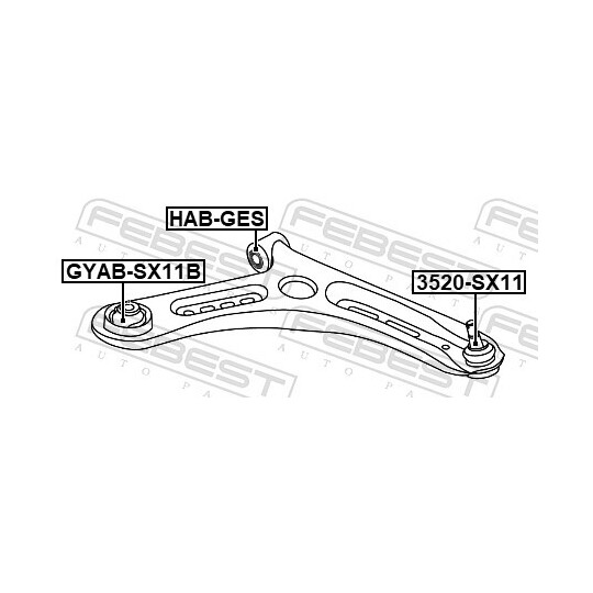 3520-SX11 - Ball Joint 