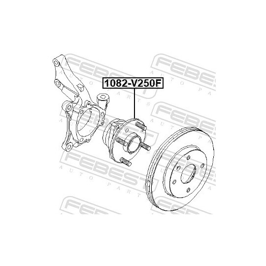 1082-V250F - Wheel hub 