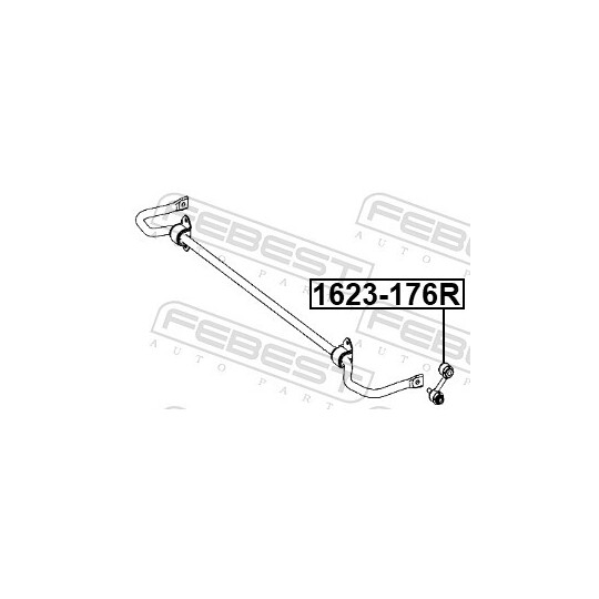 1623-176R - Rod/Strut, stabiliser 