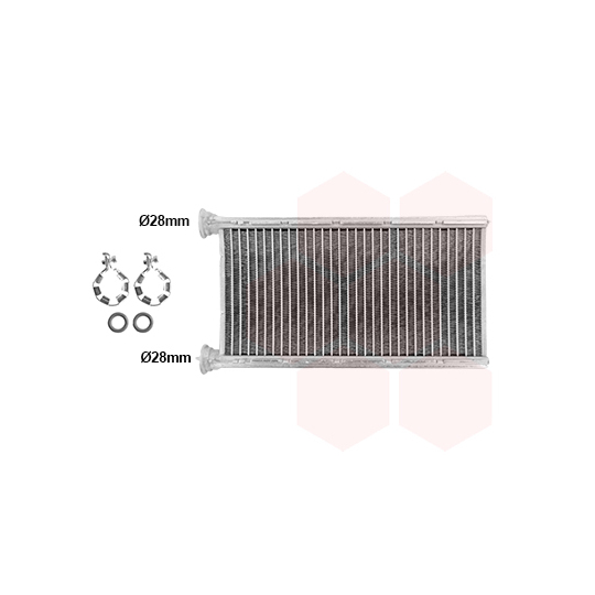 51016700 - Heat Exchanger, interior heating 