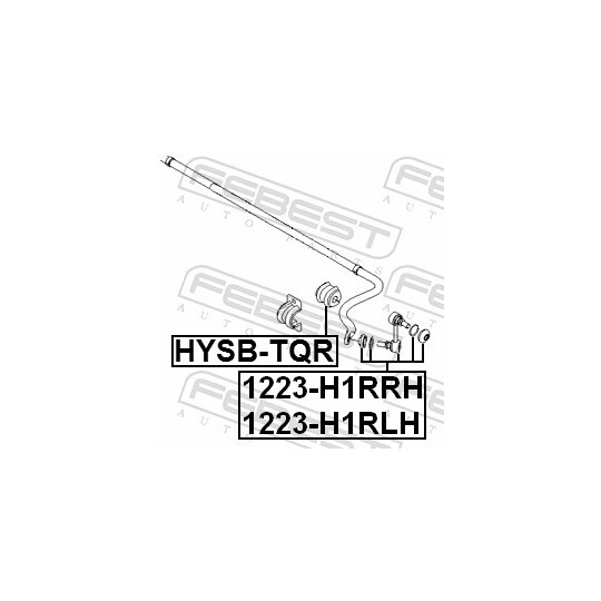 HYSB-TQR - Stabiliser Mounting 