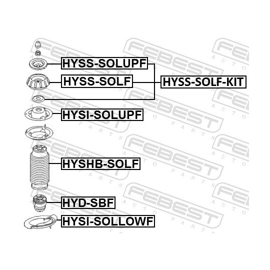 HYSI-SOLUPF - Fjäderbricka 