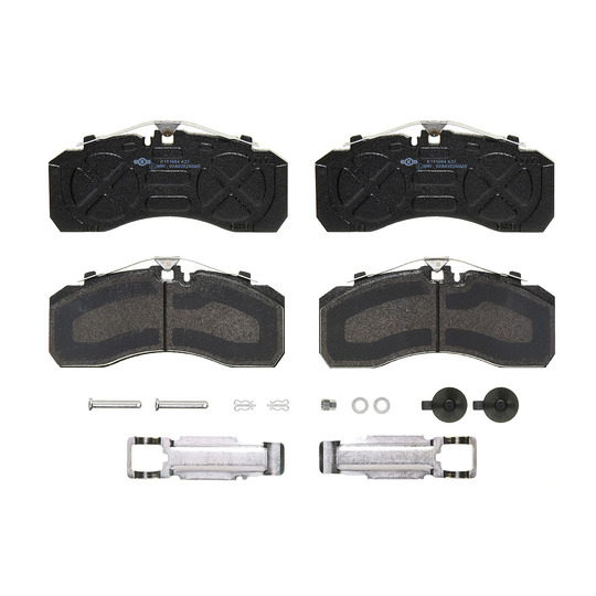 P B4 501S - Brake Pad Set, disc brake 