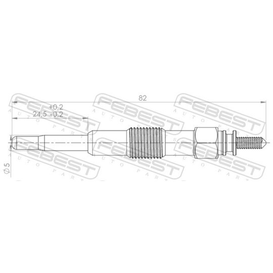 28642-004 - Glow Plug 