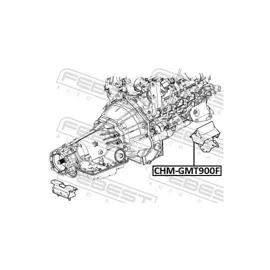 CHM-GMT900F - Engine Mounting 