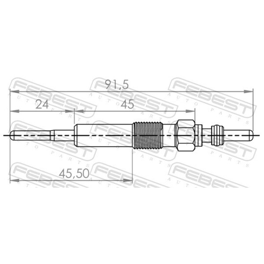 24642-005 - Glödstift 