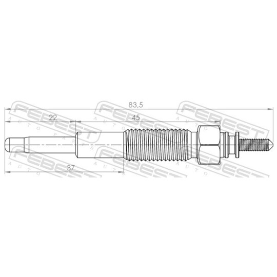 05642-001 - Glow Plug 