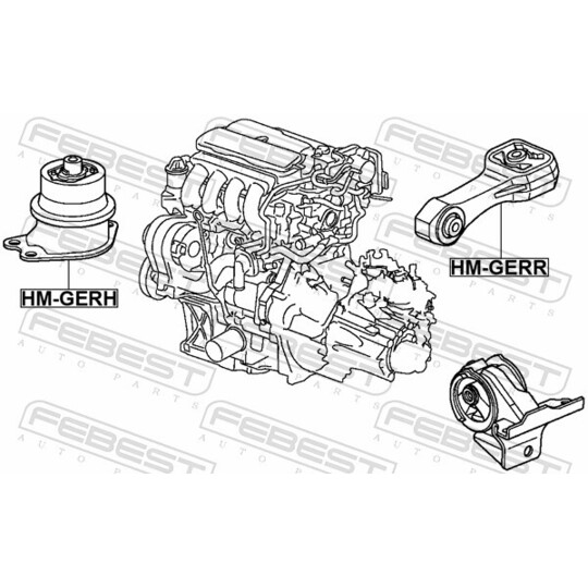 HM-GERH - Engine Mounting 