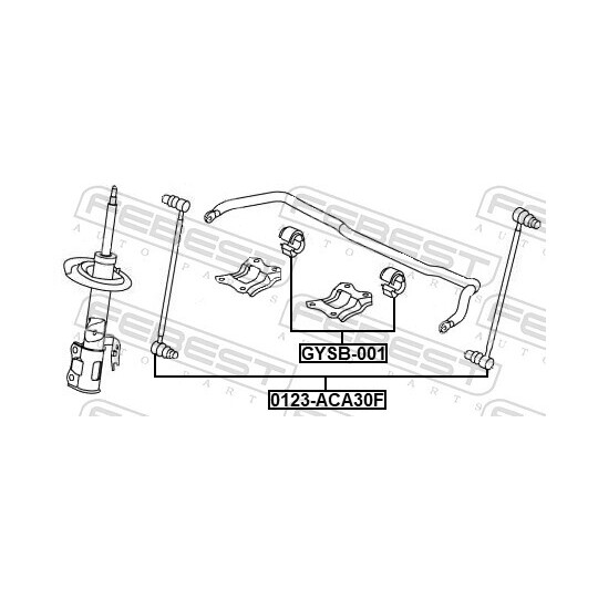 GYSB-001 - Stabiliser Mounting 