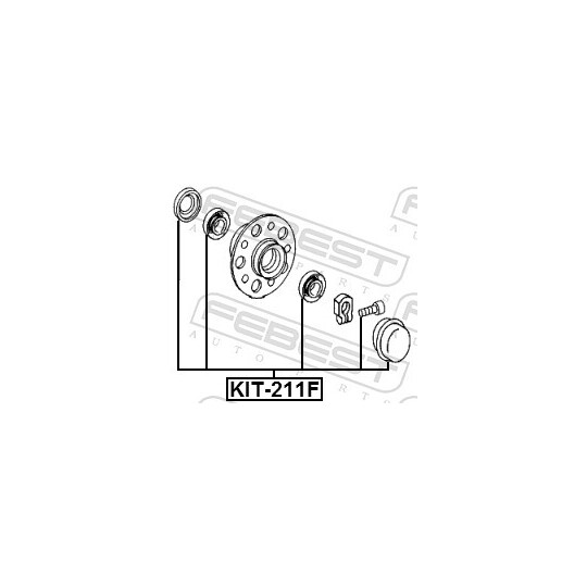 KIT-211F - Rattalaagrikomplekt 