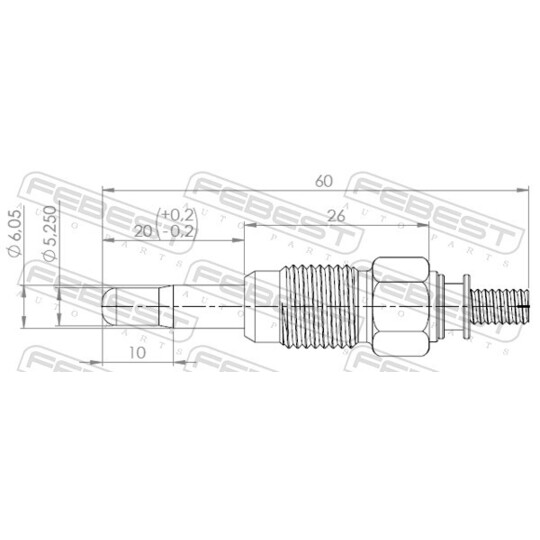 23642-002 - Glow Plug 