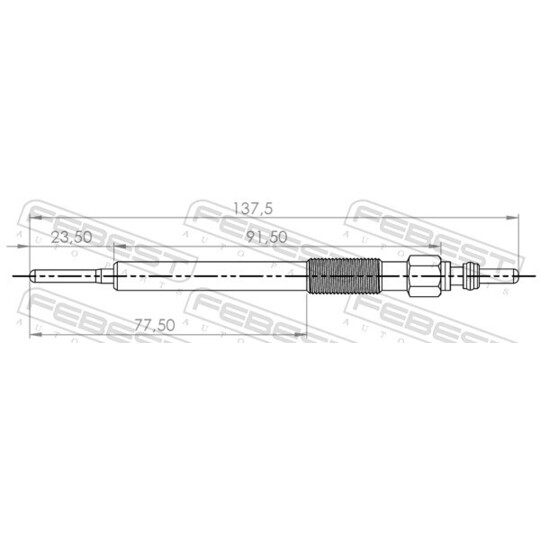 18642-002 - Glow Plug 