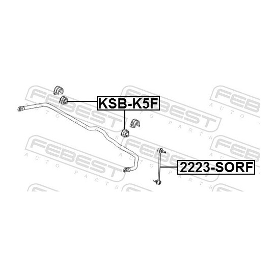 KSB-K5F - Stabiliser Mounting 