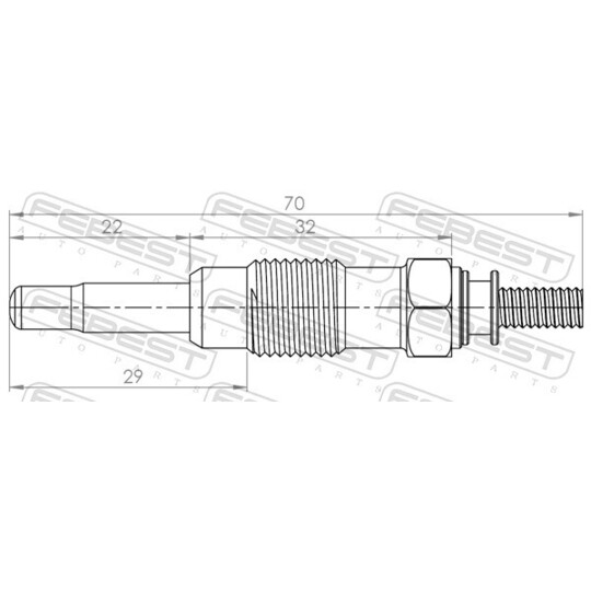 16642-003 - Glow Plug 