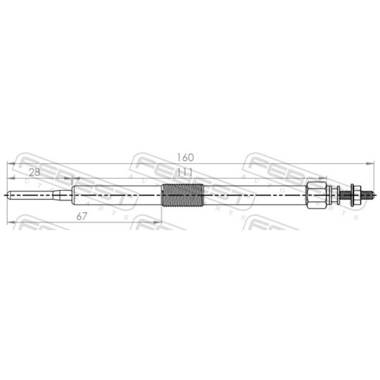 01642-007 - Glow Plug 