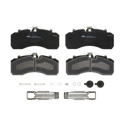 P B4 901S - Brake Pad Set, disc brake 