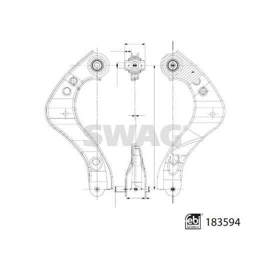 33 10 9061 - Track Control Arm 