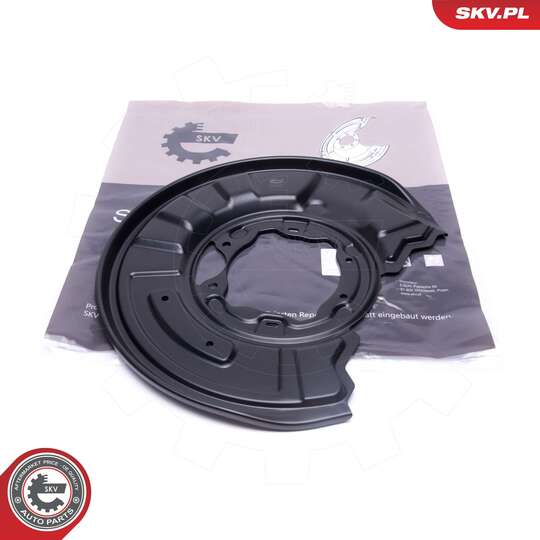 57SKV691 - Splash Panel, brake disc 