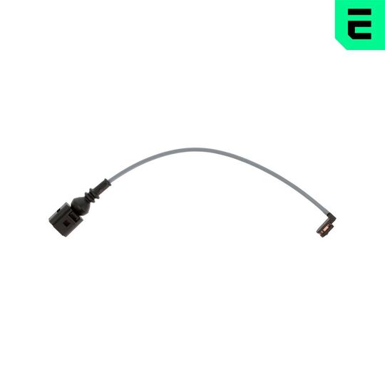 Warning Contact, brake pad wear