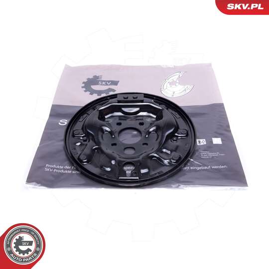 57SKV697 - Splash Panel, brake disc 