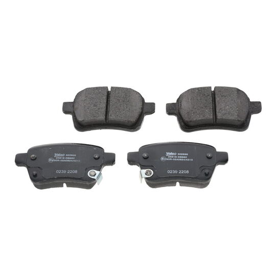 302599 - Brake Pad Set, disc brake 