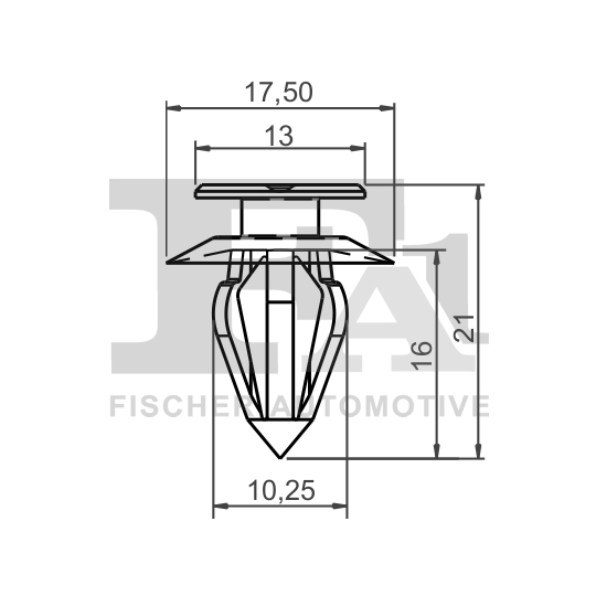 11-40003.5 - Clip, trim/protection strip 