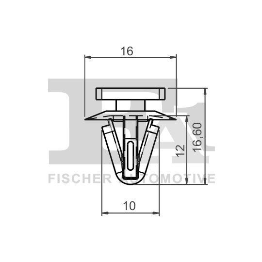 73-40002.5 - Clip, trim/protection strip 