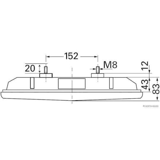 83830366 - Combination Rearlight 