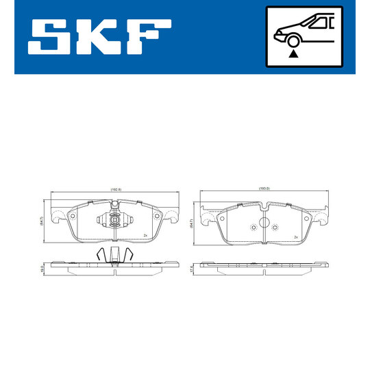 VKBP 80979 - Brake Pad Set, disc brake 