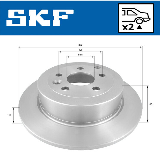 VKBD 90290 S2 - Brake Disc 