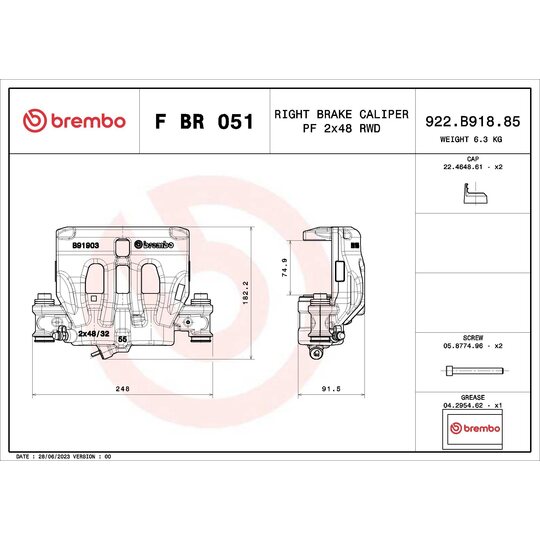 F BR 051 - Bromsok 