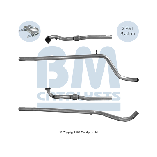 BM50798 - Exhaust pipe 