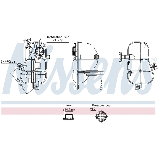 996253 - Expansion Tank, coolant 