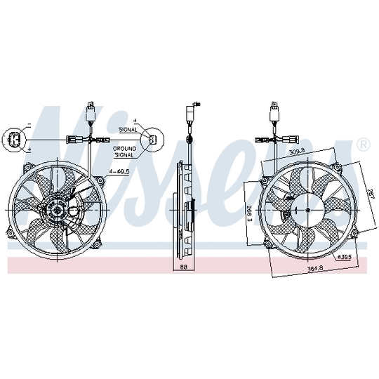 85902 - Fan, radiator 