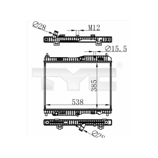 710-0059 - Radiaator, mootorijahutus 