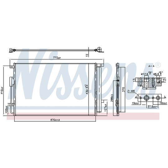 940863 - Condenser, air conditioning 