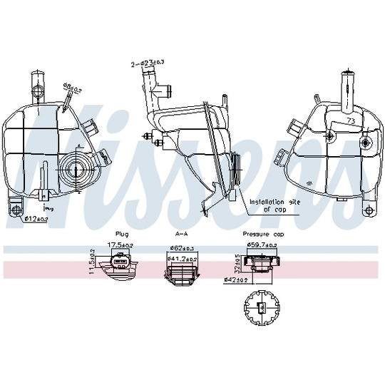 996202 - Expansion Tank, coolant 