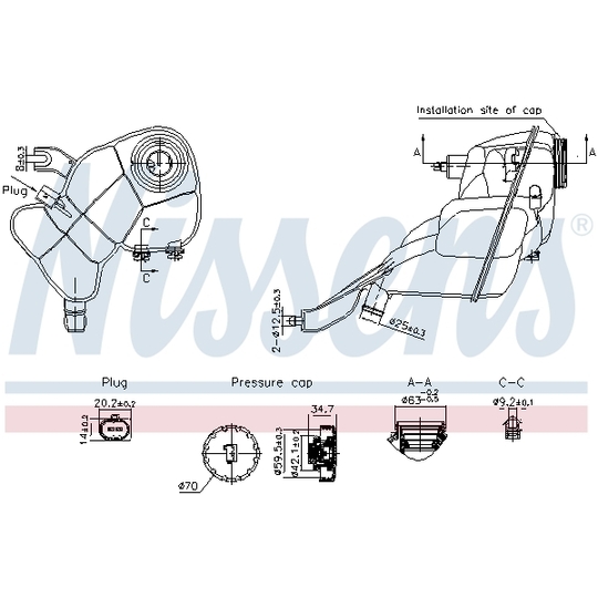 996204 - Expansion Tank, coolant 