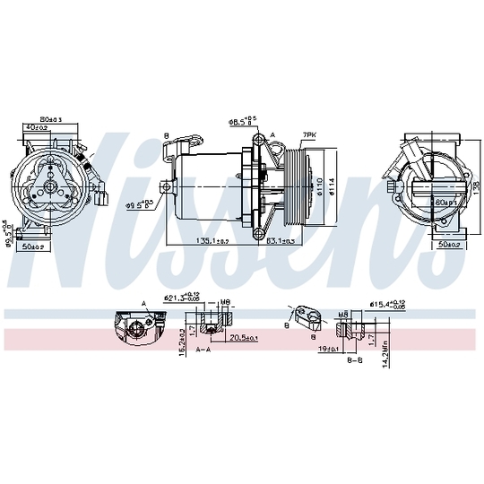 890172 - Compressor, air conditioning 