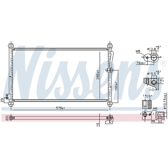 940928 - Condenser, air conditioning 