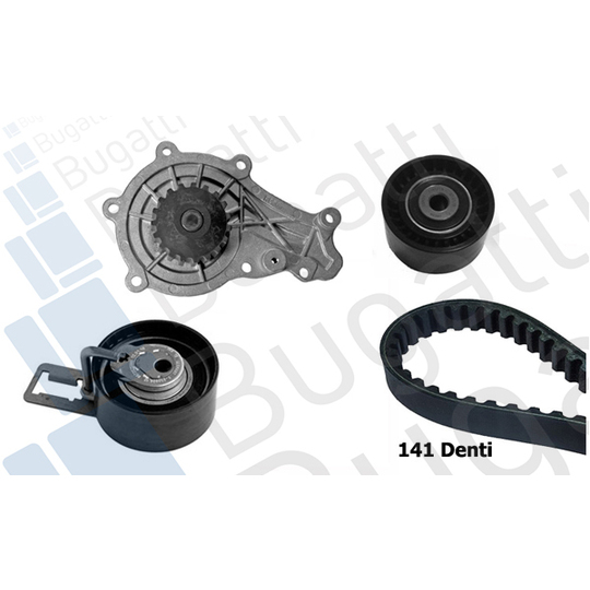 KBU10052B - Water Pump & Timing Belt Kit 