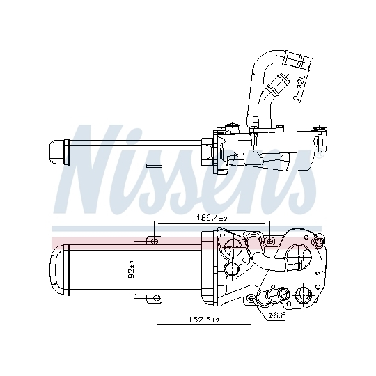 989412 - Radiaator,heitgaaside tagasijooks 