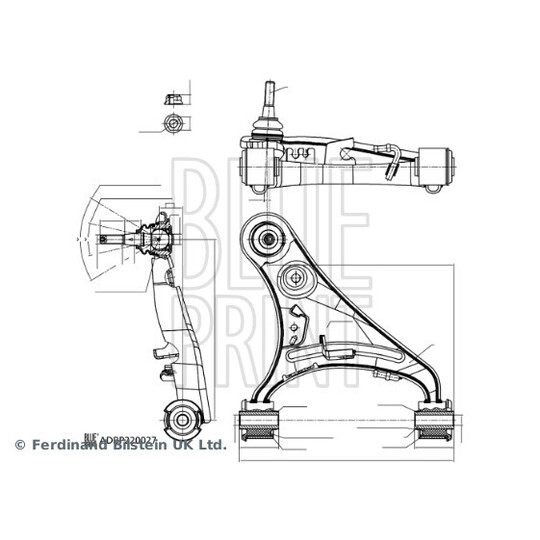 ADBP860192 - Track Control Arm 