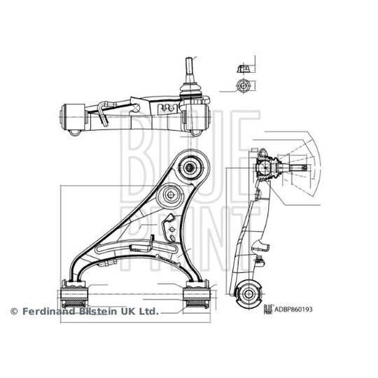 ADBP860193 - Track Control Arm 