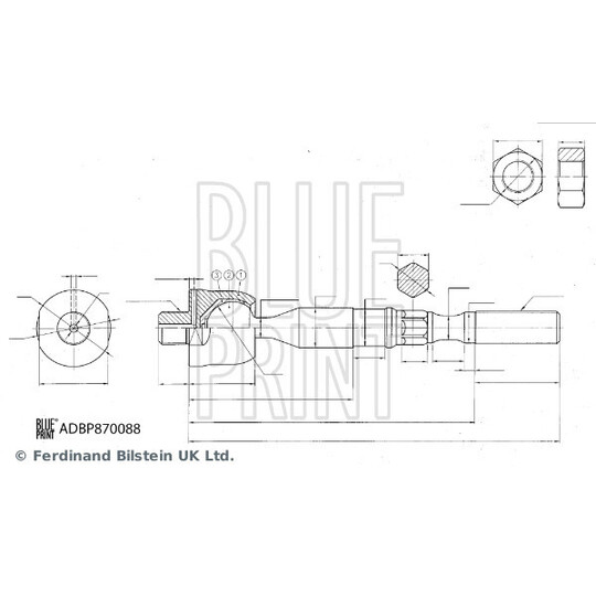 ADBP870088 - Sisemine rooliots, roolivarras 