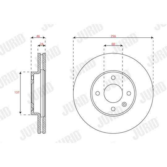 563342JC - Brake Disc 