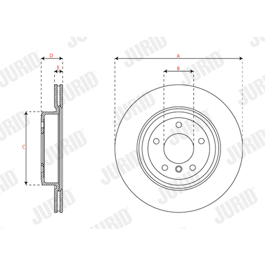 563516JC - Brake Disc 