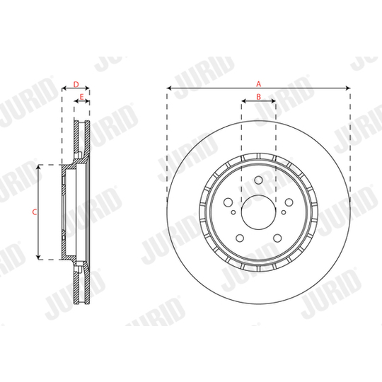 563619JC-1 - Brake Disc 