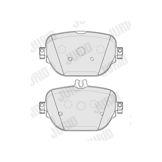 574034J - Brake Pad Set, disc brake 